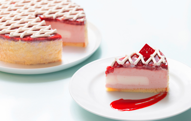 佐賀県産「いちごさん」とヨーグルトのムース