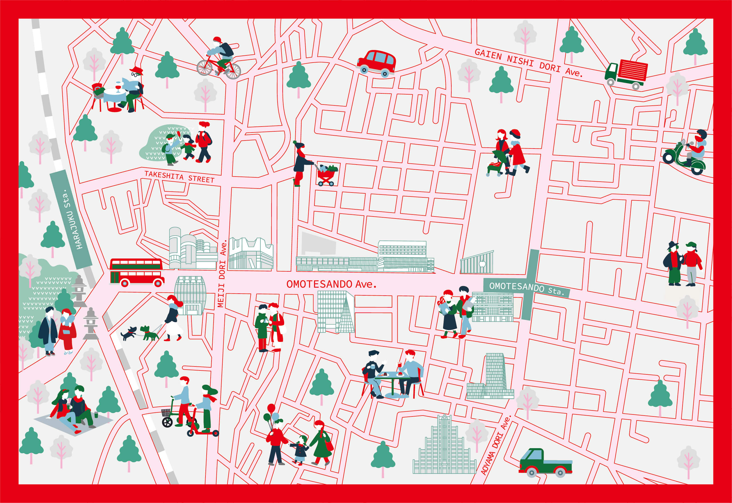 MAP いちごさんどうマップ comingsoon