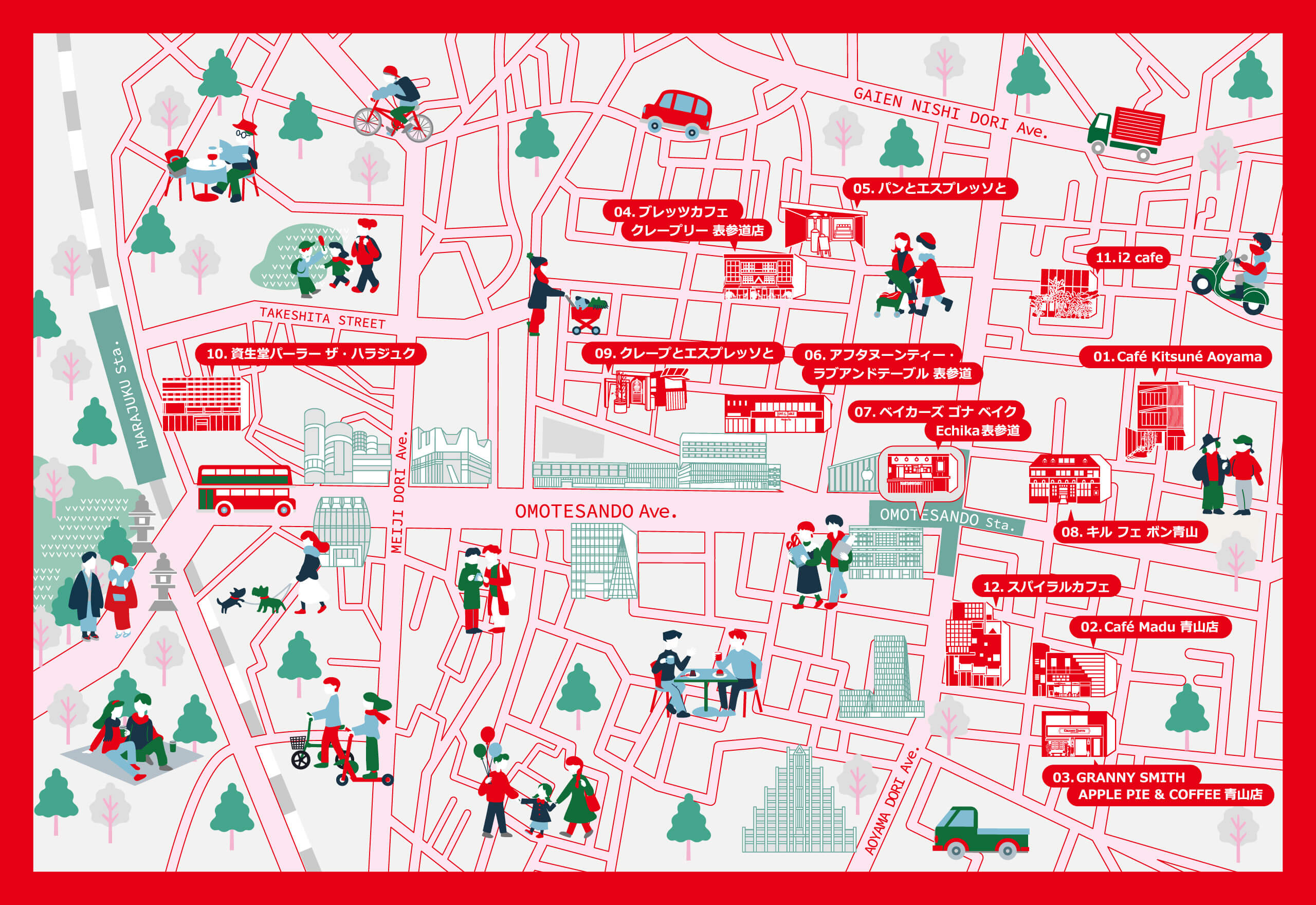 MAP いちごさんどうマップ comingsoon