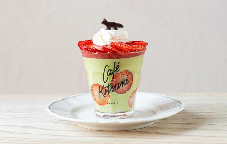 佐賀県産“いちごさん”とダブルチーズのタルトの写真