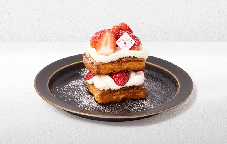 佐賀県産いちごさんのミルフィーユ