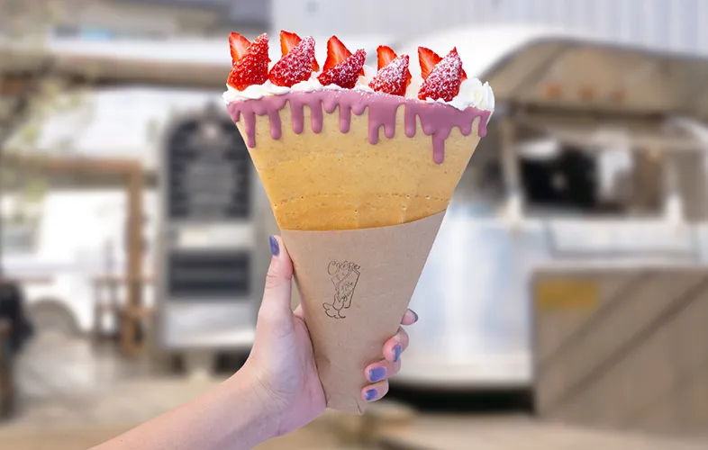 佐賀県産「いちごさん」使用いちごさんどホワイトロールの写真